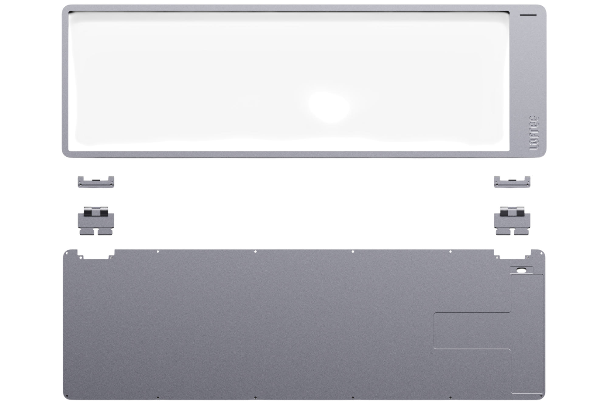 Lofree Space Gray Flow 2 100 Keyboard · Milktooth